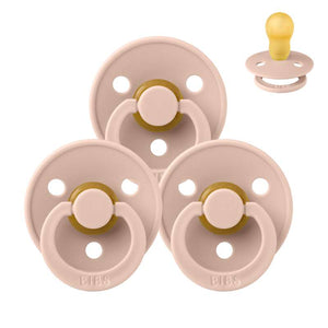 Bibs Rund Colour Napp - bundle - 3 st. - strl. 3 - Blush 