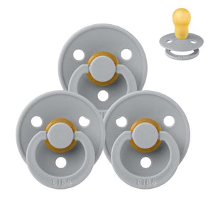 Bibs Rund Colour Napp - bundle - 3 st. - strl. 3 - Moln 