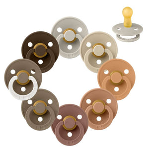 Bibs Rund Colour Napp - bundle - 8 st. - strl. 2 - Nere på jorden 