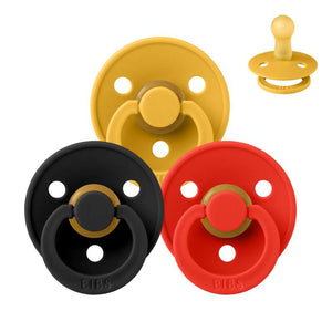 Bibs Rund Colour Napp - bundle - 3 st. - strl. 2 - Glad Halloween 