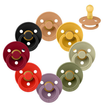 Bibs Rund Colour Napp - bundle - 8 st. - strl. 2 - Glad Halloween 
