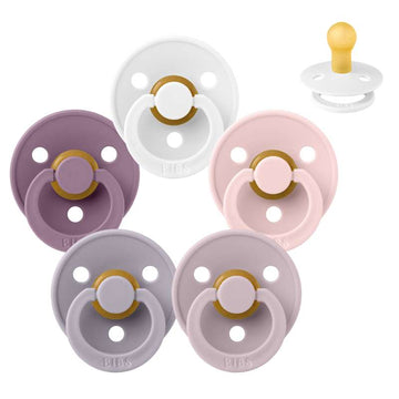 Bibs Rund Colour Napp - bundle - 5 st. - strl. 1 - Underbara Syren 