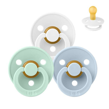 Bibs Rund Colour Napp - bundle - 3 st. - strl. 1 - Vintern kommer 