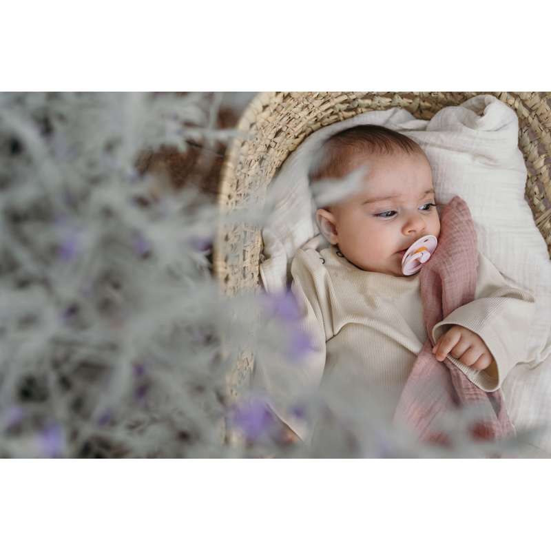 Bibs Rund Colour Napp - bundle - 5 st. - strl. 1 - Soft and Gentle 