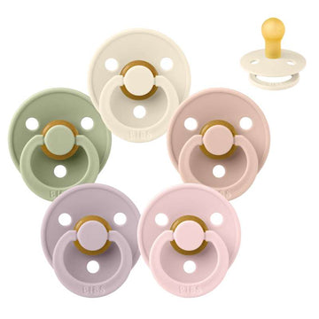 Bibs Rund Colour Napp - bundle - 5 st. - strl. 1 - Vår i Paris 