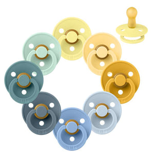 Bibs Rund Colour Napp - bundle - 8 st. - strl. 2 - Sommar vid Stranden 