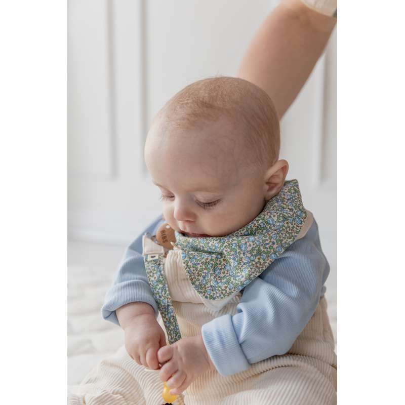 BIBS Tillbehör - Bandana Haklapp - Liberty - Eloise/Ivory 