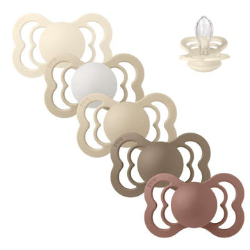 Bibs Supreme Napp - bundle - 5 st. - strl. 2 - Down to Earth 