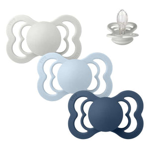 Bibs Supreme Napp - bundle - 3 st. - strl. 2 - Ocean Storm 
