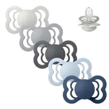 Bibs Supreme Napp - bundle - 5 st. - strl. 2 - Ocean Storm 