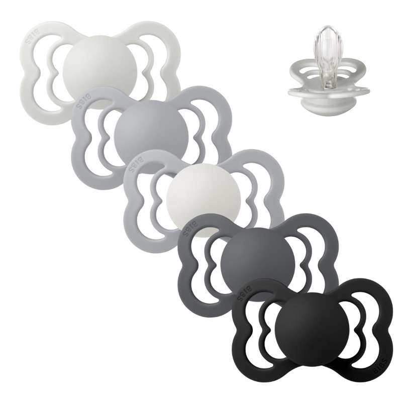 Bibs Supreme Napp - bundle - 5 st. - strl. 2 - Regnig dag 