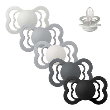 Bibs Supreme Napp - bundle - 5 st. - strl. 2 - Regnig dag 