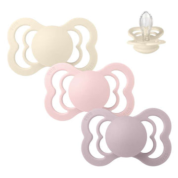 Bibs Supreme Napp - bundle - 3 st. - strl. 2 - Mjuk och försiktig 