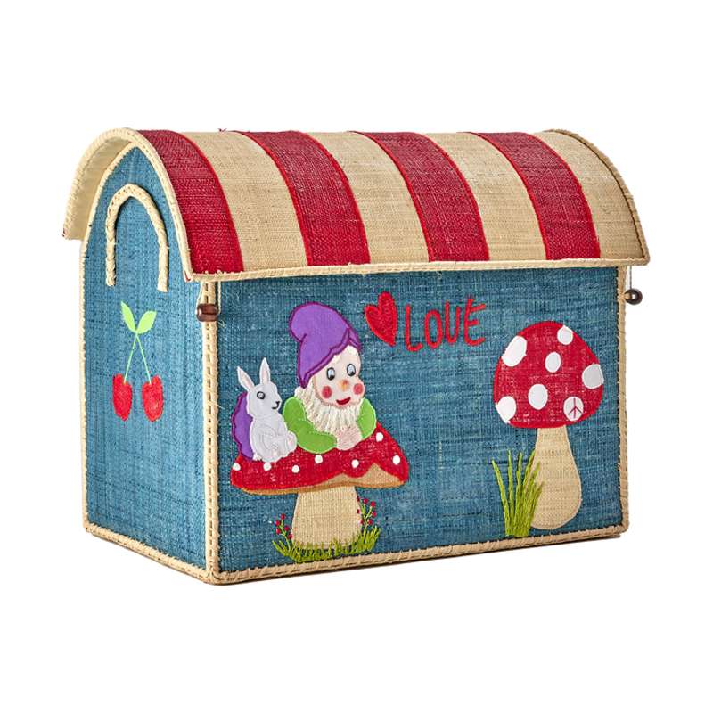 RICE Raffia Förvaringshus - Love Therapy - Medium 