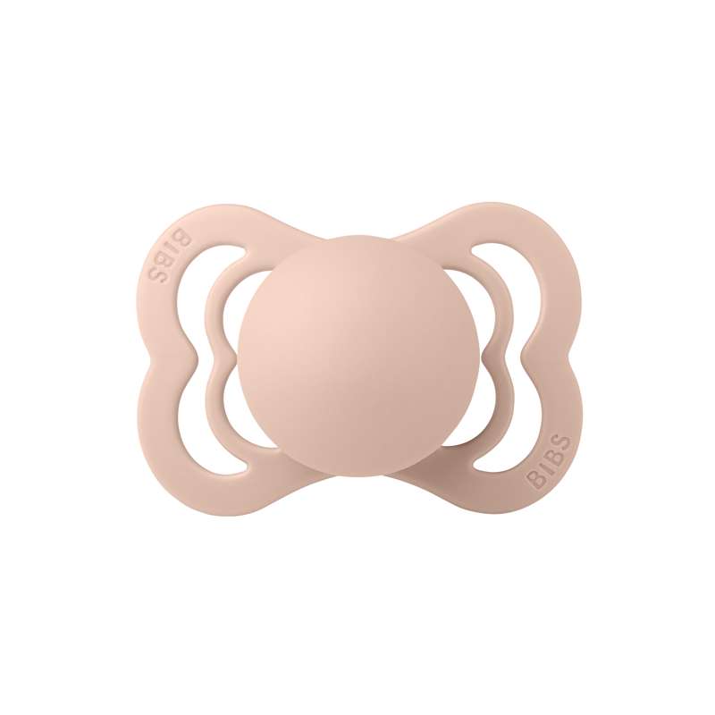 Bibs Supreme Napp - strl. 1 - Silikon - Blush 