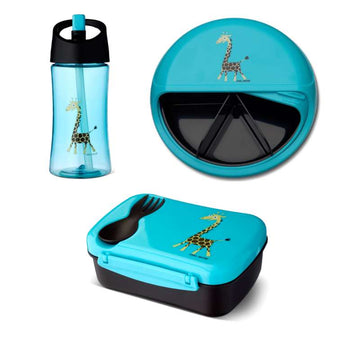 Carl Oscar Matsäck bundle - Liten - Giraff - Turkos 
