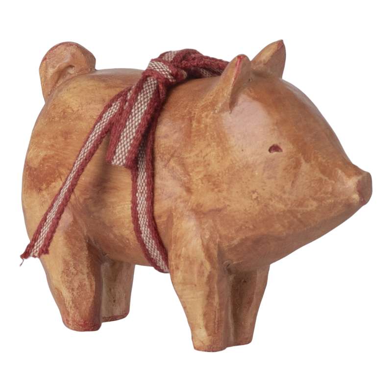 Maileg Gris m. Band - Rosa 