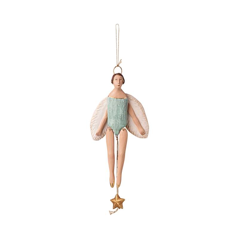 Maileg Ängel Sprattelman m. Gloria - Lille - Mint 