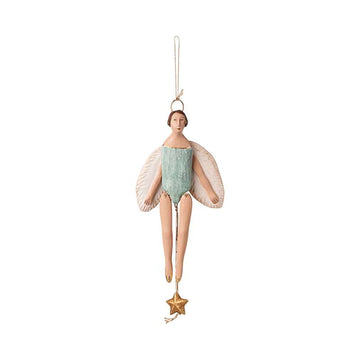 Maileg Ängel Sprattelman m. Gloria - Lille - Mint 