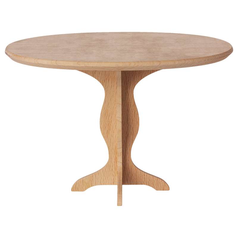 Maileg Ovalt Bord - Mini - Naturlig 