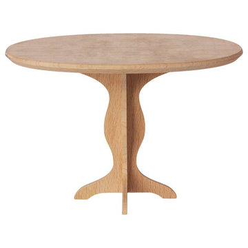 Maileg Ovalt Bord - Mini - Naturlig 