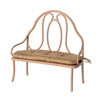 Maileg Vintagebänk - Mini - Mörk Puder 