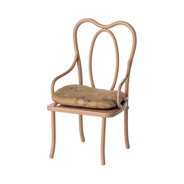 Maileg Vintage stol - Mini - Mörk Puder 