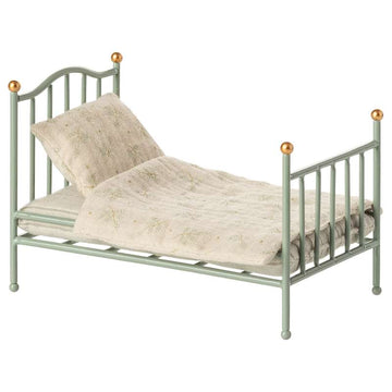 Maileg Vintage säng - Mus - Mint 