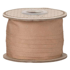 Maileg Band - 18 mm - 10m - Varm Brun 