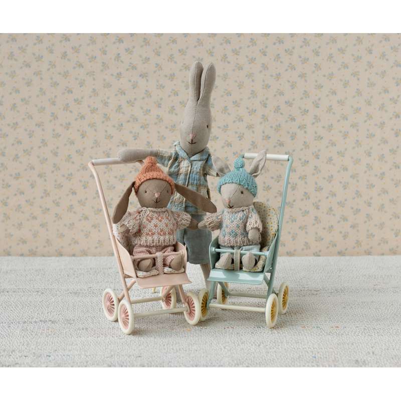 Maileg Hare - Mikro - Vinter - Sand - Mint 