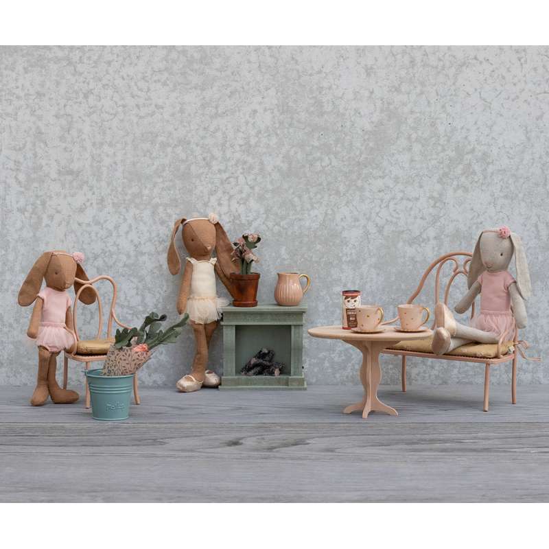 Maileg Ovalt Bord - Mini - Naturlig 