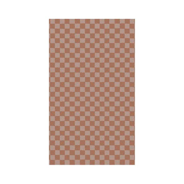 Maileg Presentpapper - 10 meter - Rutig - Rosa/Gammalrosa 
