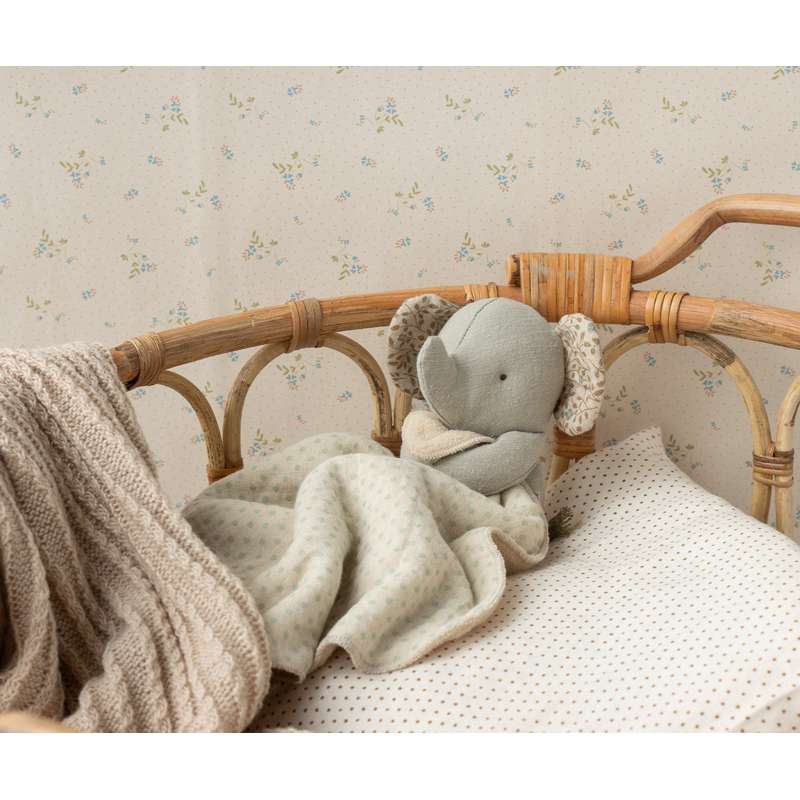 Maileg Lullaby Friends - Elefant - Mini - Grå 