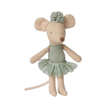 Maileg Ballerinamus - Lillesøster - Vintage Mint