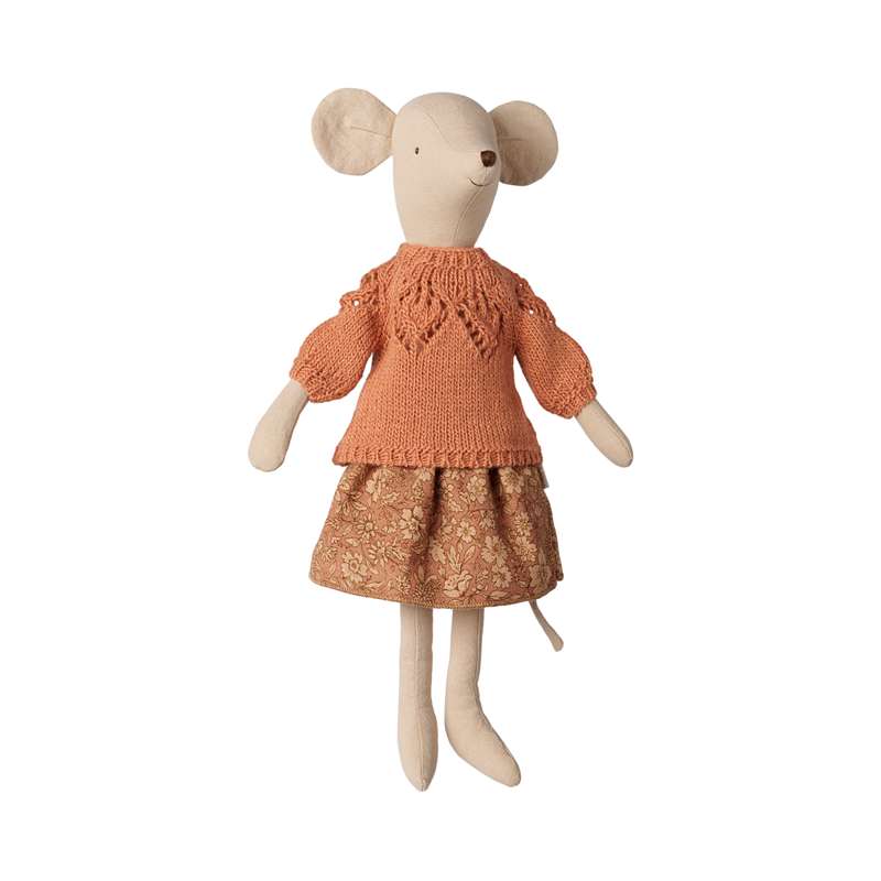 Maileg Kläder till Medium Möss - Kjol och Stickad Sweater