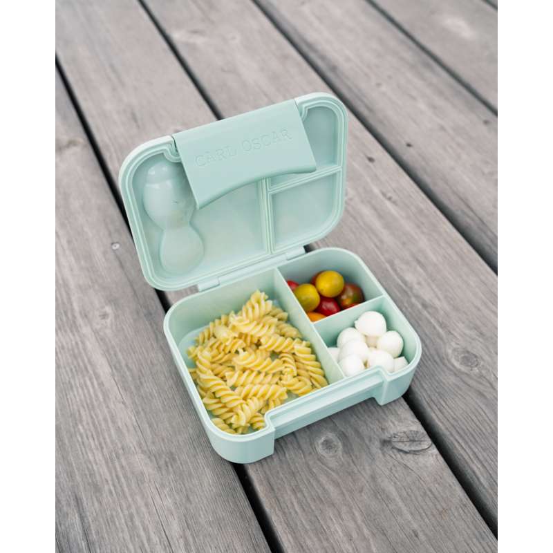 Carl Oscar BentoBOX Matlåda m. CUTElery - Mint 
