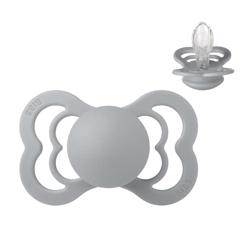 Bibs Supreme Napp - strl. 2 - Silikon - Moln 