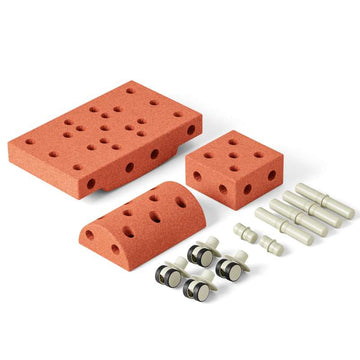 MODU Curiosity Byggeset - Bränd Orange/Dammig Grön 