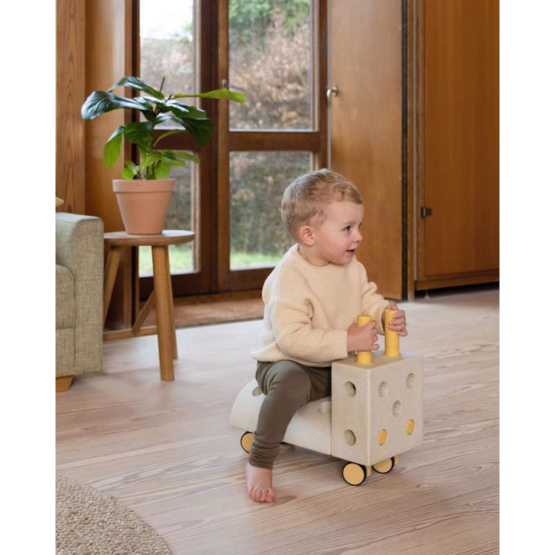 MODU Curiosity Byggeset - Sandgrå/Honungsgul 