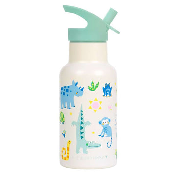 A Little Lovely Company Termo Ståldrikkflaska - 350ml - Jungle 