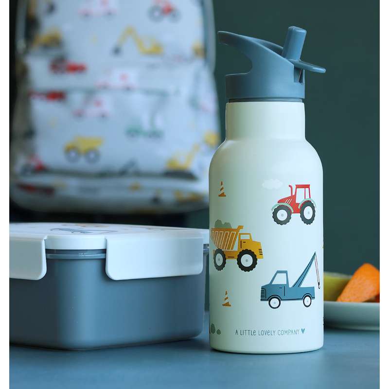 A Little Lovely Company Termosflaska - 350 ml. - Fordon - Blå 