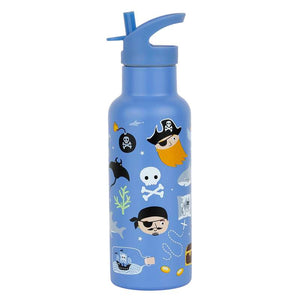 A Little Lovely Company Ståldrickkeflaske - XL - 500ml - Pirates 