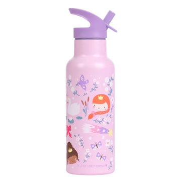 A Little Lovely Company Termo stålflaska - XL - 500 ml - Princesses 