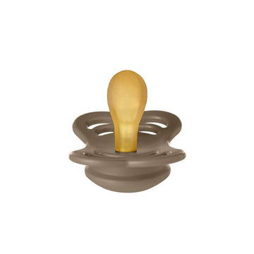 Bibs Supreme Napp - strl. 1 - naturgummi - Mörk ek 