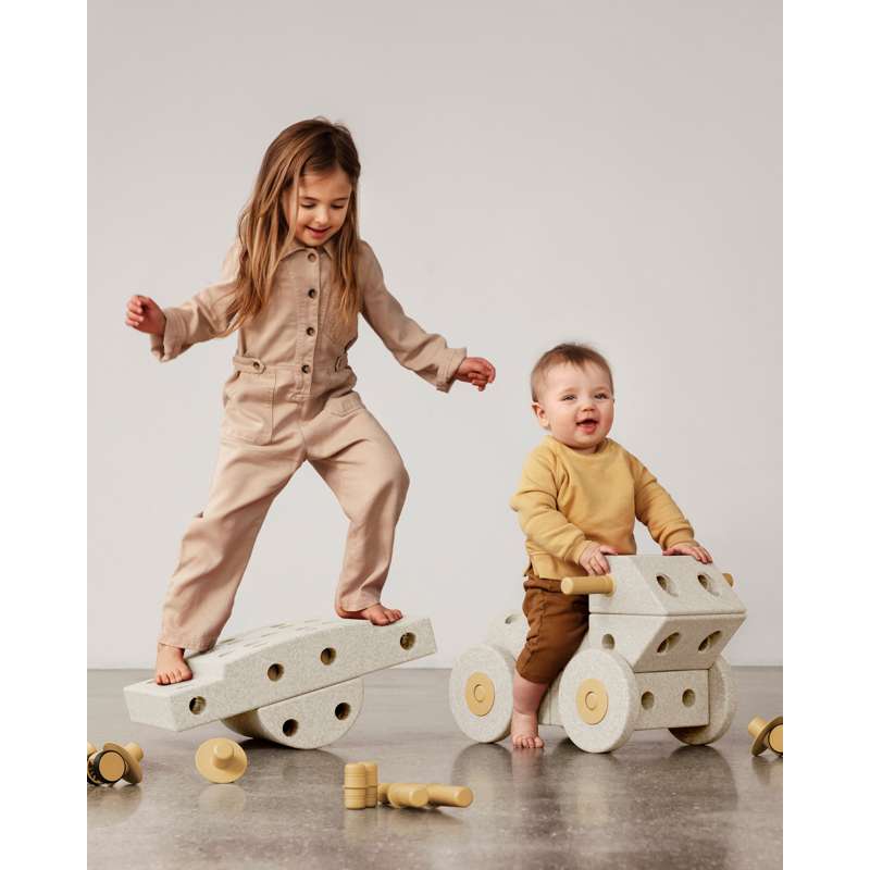 MODU Dreamer Byggeset - Sandgrå/Honungsgul 