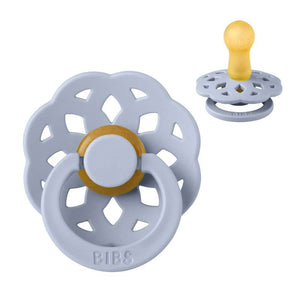 Bibs Boheme Napp - strl. 2 - naturgummi - Dammblå 