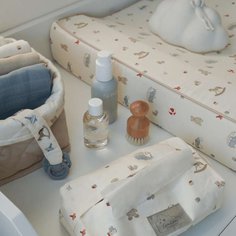 Cam Cam Copenhagen Sutteband - Broderad - GOTS - Vintage Leksaker 