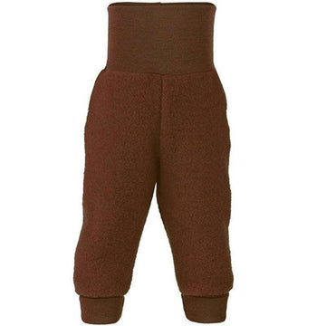 Engel Natur Babybyxor - Ullfleece - Kanelmelange 