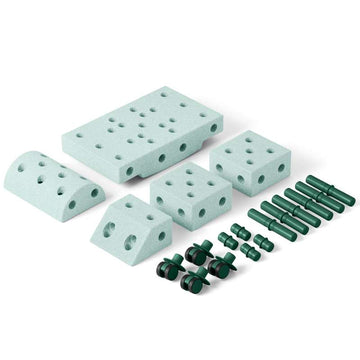 MODU Explorer Byggesät - Ocean Mint/Skogsgrön 