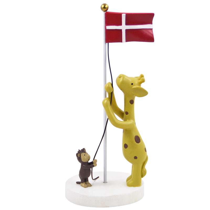 Kids by Friis Bordflag - Giraff och Apa 